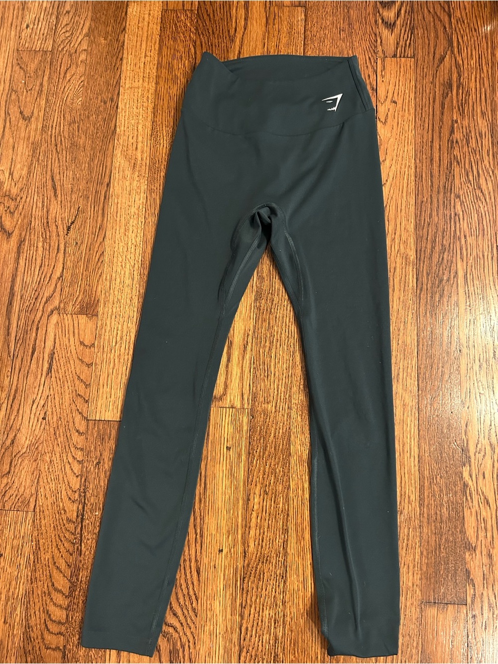 Gymshark green High-Rise Leggings with Logo